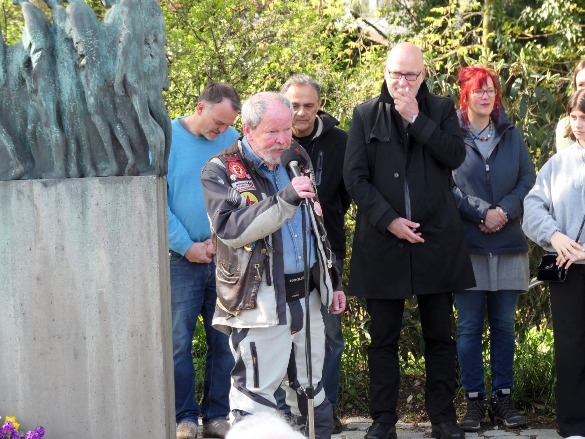 Gedenkfeier in Krailling